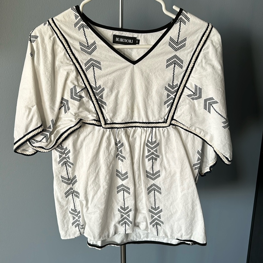 Vacation ready short sleeve top